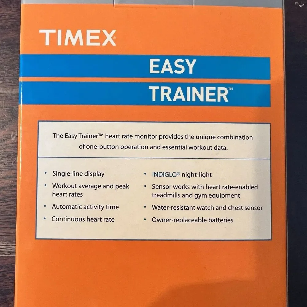 Timex Men‎ or Woman Personal Trainer Heart Rate Monitor Digital T5G971 F5 Watch